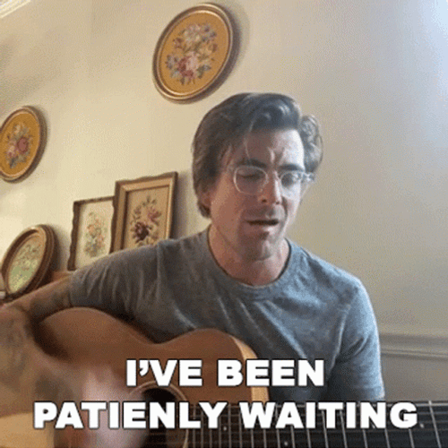Anthony Green Guitar Ive Been Patiently Waiting GIF