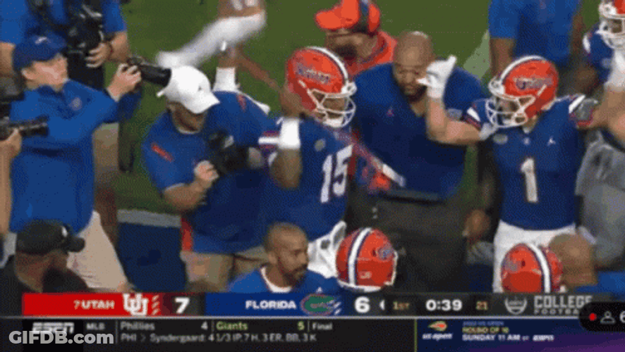Anthony Richardson Dancing With Teammates GIF