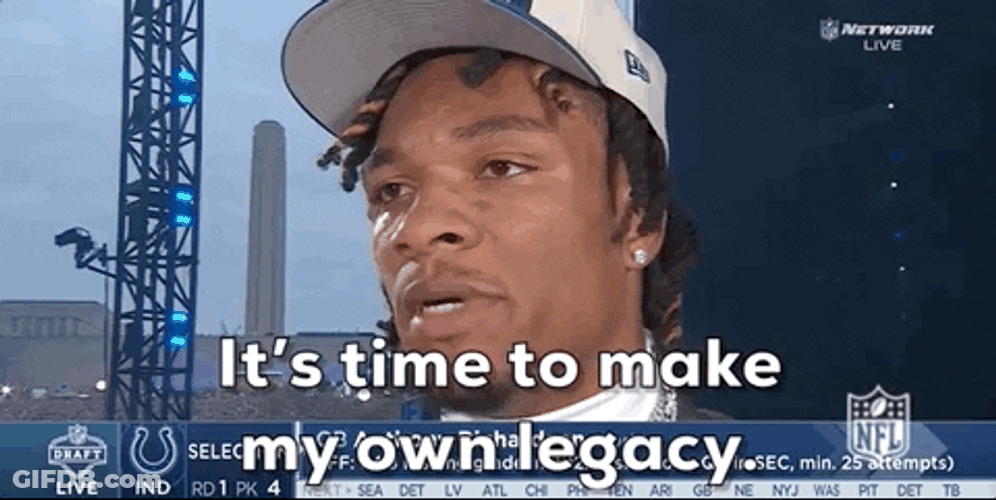 Anthony Richardson Make My Own Legacy GIF