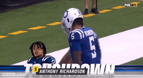 Anthony Richardson Playing For Indianapolis Colts GIF