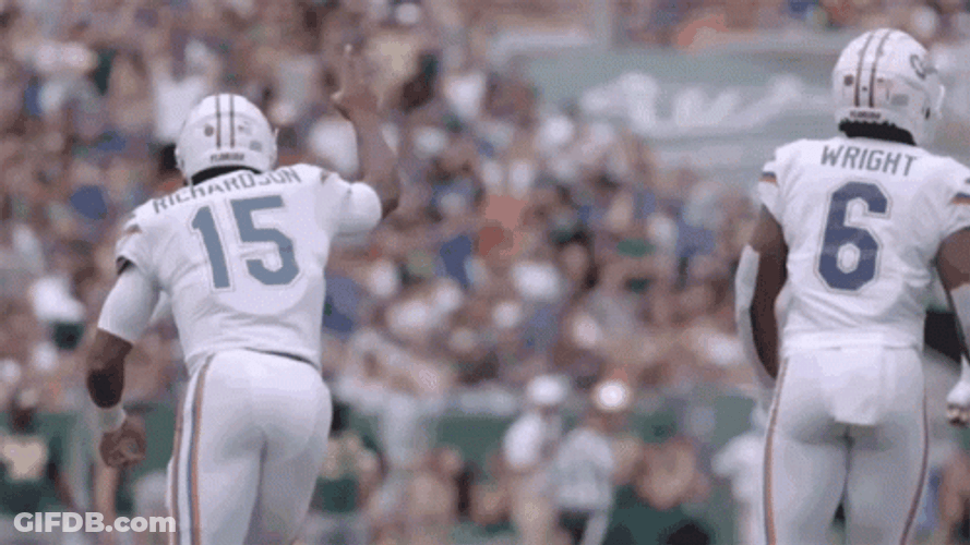 Anthony Richardson Showing One Finger GIF
