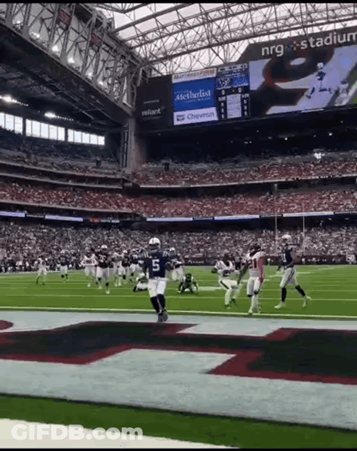 Anthony Richardson Touchdown Celebration Dance GIF