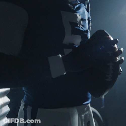 Anthony Richardson Under Flickering Lights GIF