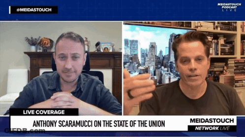 Anthony Scaramucci On State Of The Union GIF