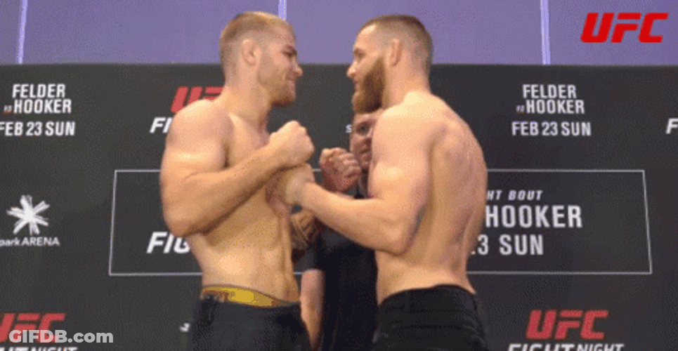 Anthony Smith Face Off With Vitor Petrino GIF