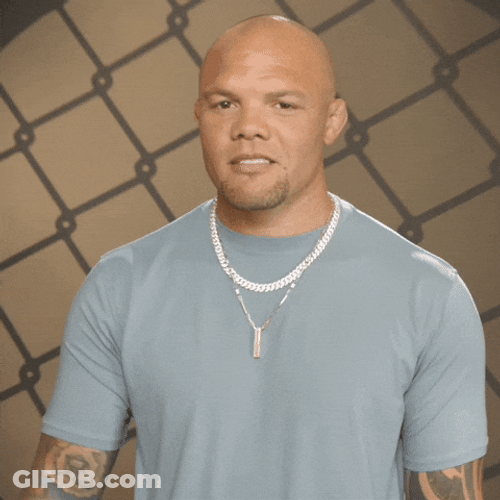 Anthony Smith Signals Dislike Gesture GIF