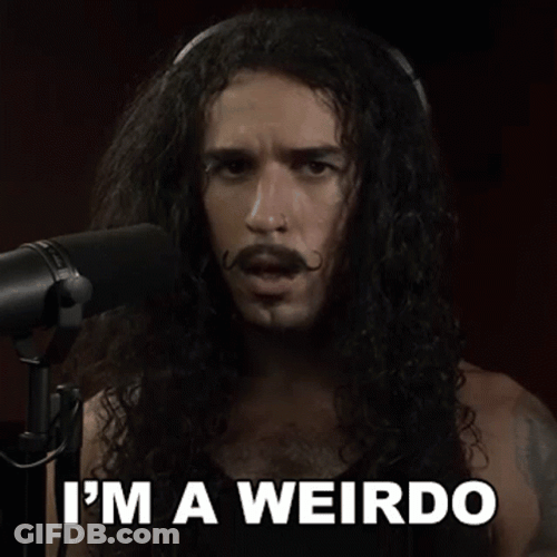 Anthony Vincent I Am A Weirdo GIF