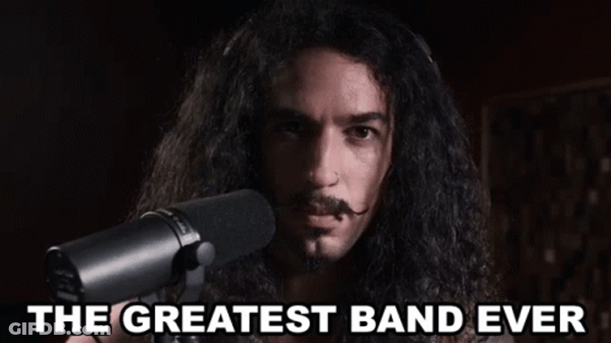 Anthony Vincent We're Getting The Greatest Band Back Together GIF