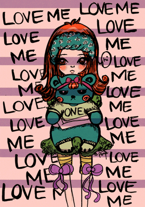 Anti Social Love Me Animation GIF