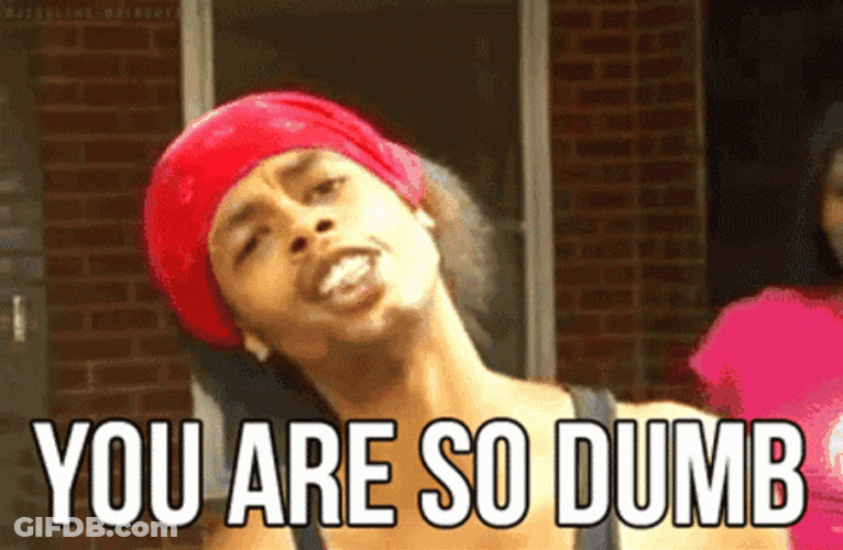 Antoine Dodson Says You Are So Dumb GIF