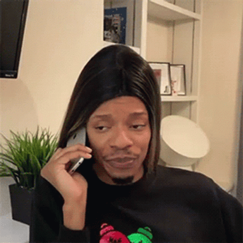 Antonio Baldwin Doing Phone Call GIF