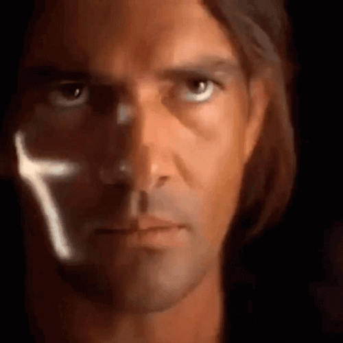 Antonio Banderas Angry Face GIF