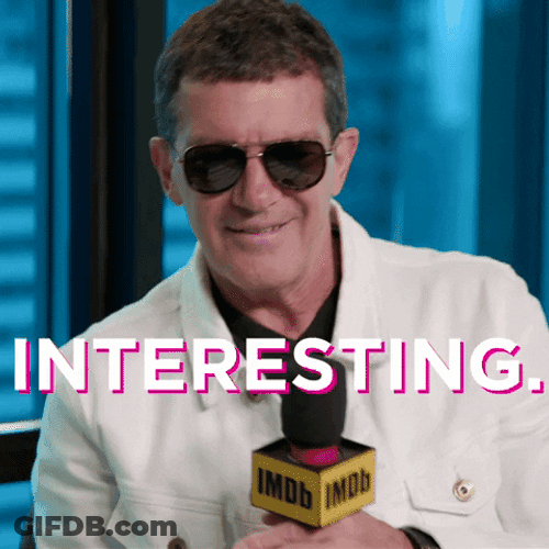 Antonio Banderas Cool Shades Interesting GIF
