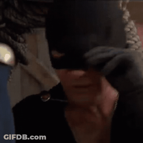Antonio Banderas Getting Off The Mask GIF