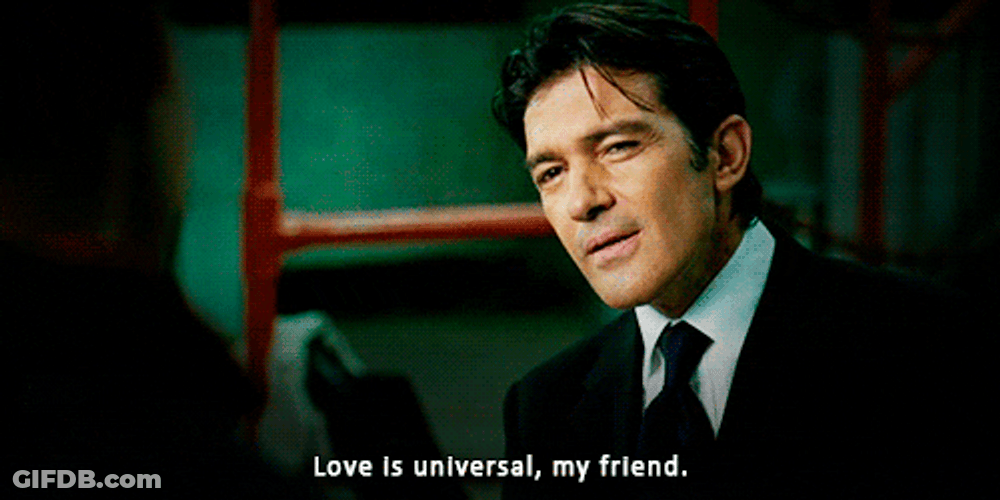 Antonio Banderas Love Is Universal GIF