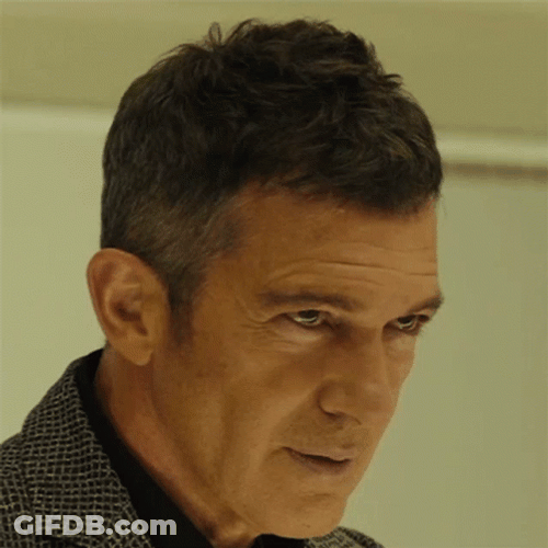 Antonio Banderas Nodding GIF