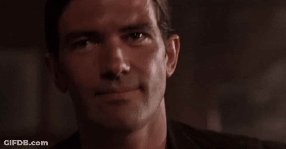 Antonio Banderas Passive Reaction GIF
