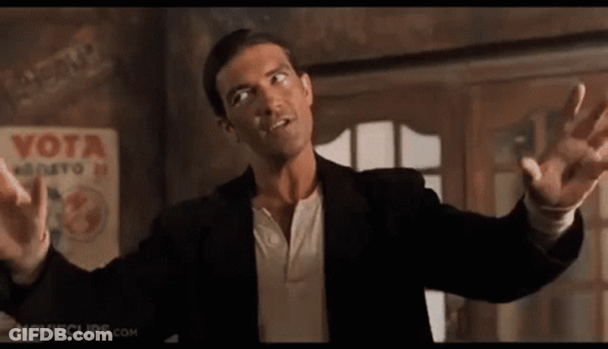Antonio Banderas Pointing GIF