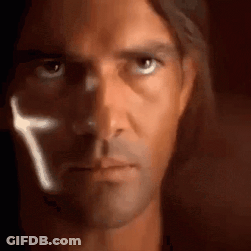 Antonio Banderas Serious Face GIF