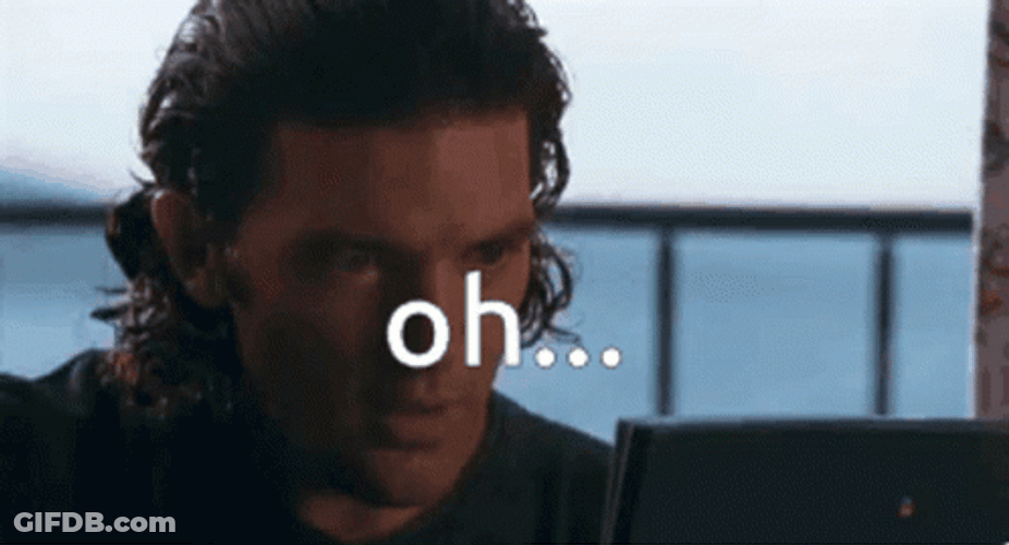 Antonio Banderas Touching Lips GIF
