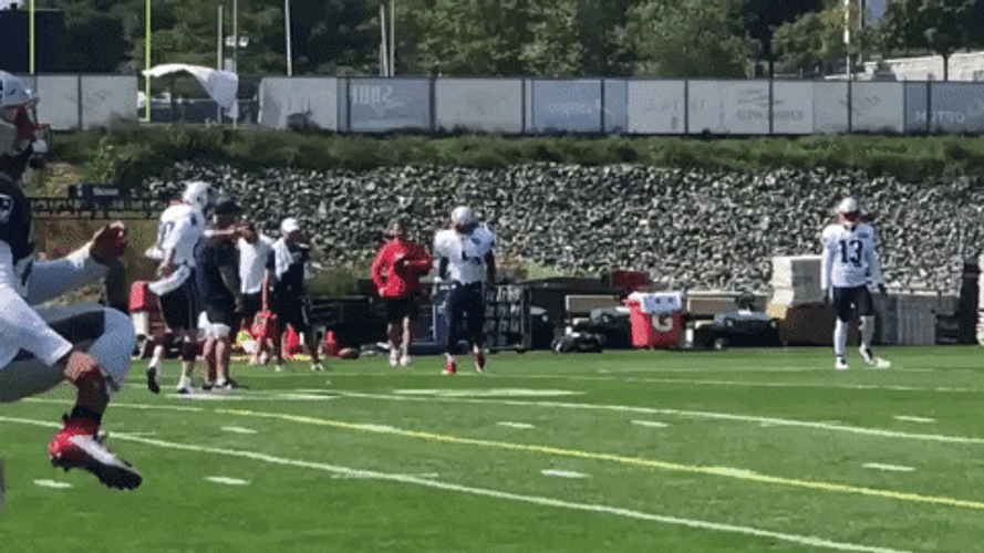 Antonio Brown Silly Funny Running GIF