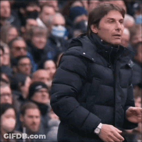 Antonio Conte Disappointed GIF