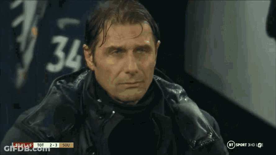 Antonio Conte Spurs GIF