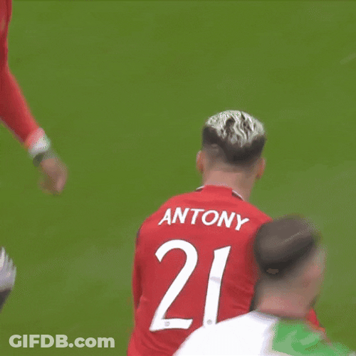Antony Dos Santos With Amad Diallo GIF