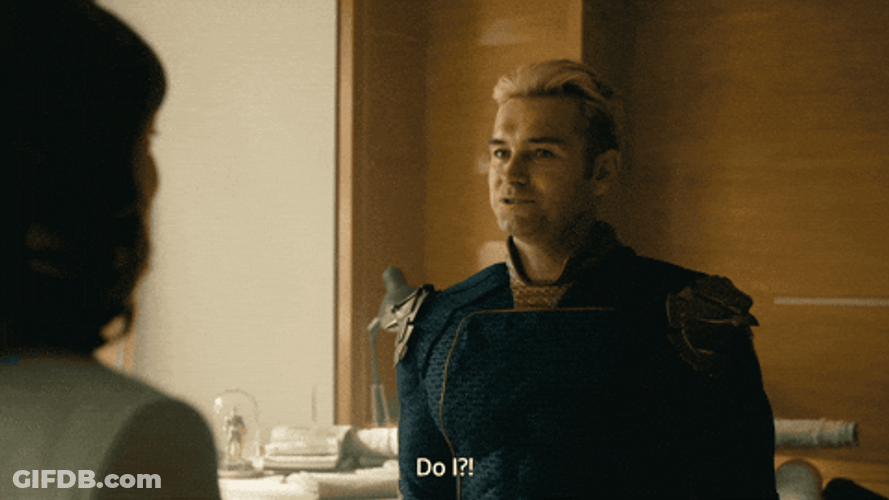 Antony Starr As Homelander In The Boys GIF
