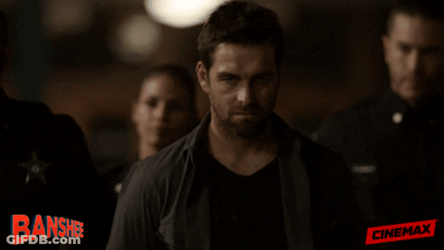Antony Starr As Lucas Hood In Banshee GIF