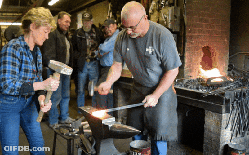 Anvil Day For A New Sword GIF