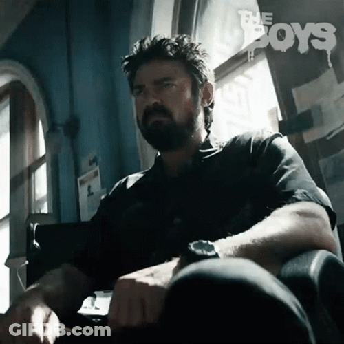 Anxious Billy Butcher GIF
