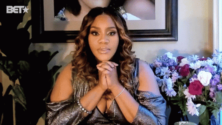 Anxious Kelly Price Anxiety Breathing GIF