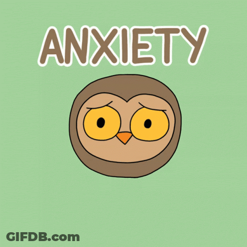Anxious Littlest Friends Owlbert Nervous Meltdown GIF