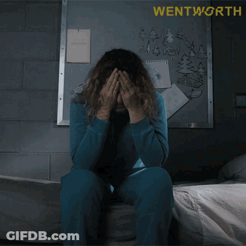 Anxious Lou Kelly Wentworth Uneasy Worried GIF