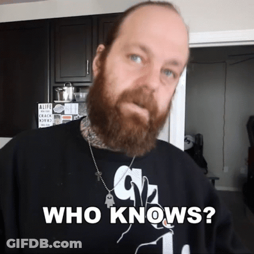 Anxious Man Who Knows GIF