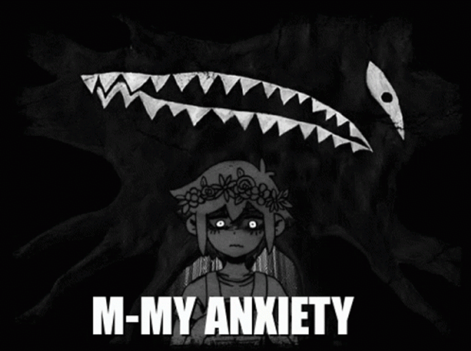 Anxious Sonagamer Omori Monster Animated Meme GIF