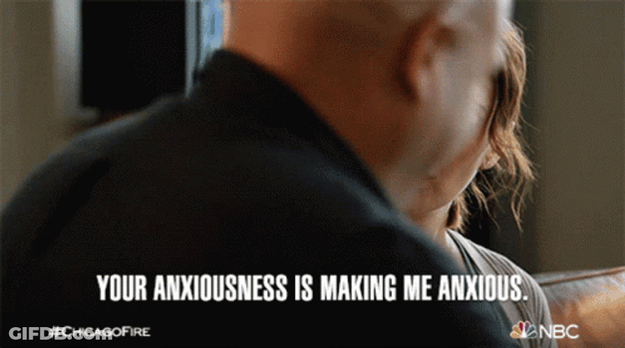 Anxious Stella Kidd Miranda Rae Mayo Chicago Fire GIF