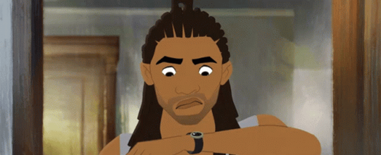 Anxious Stephen Check Watch GIF