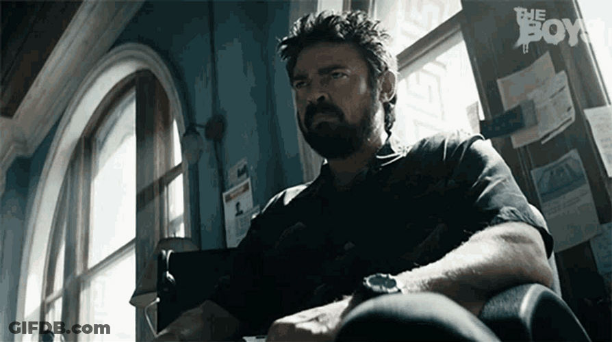 Anxious Waiting Impatient Billy Butcher Karl Urban Boys GIF