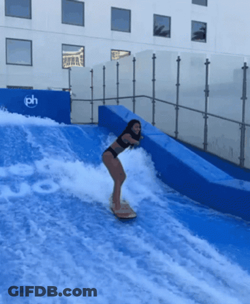 Any Gabrielly Surfing Fallen Down GIF