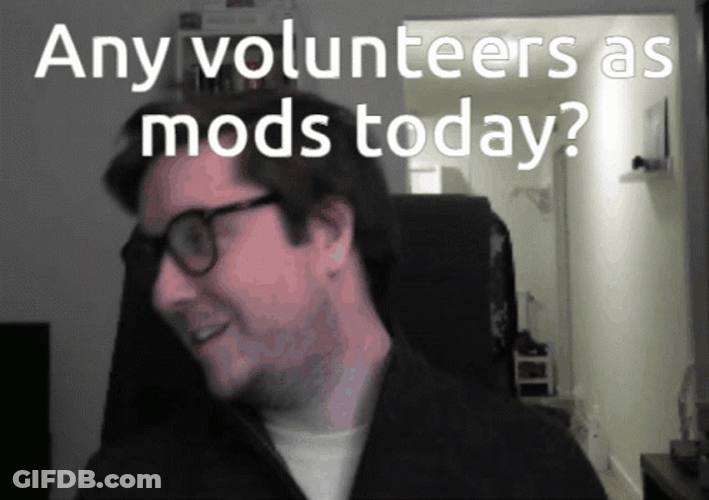 Any Volunteer For Today GIF