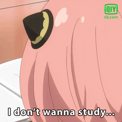 Anya Forger Don't Want To Study GIF