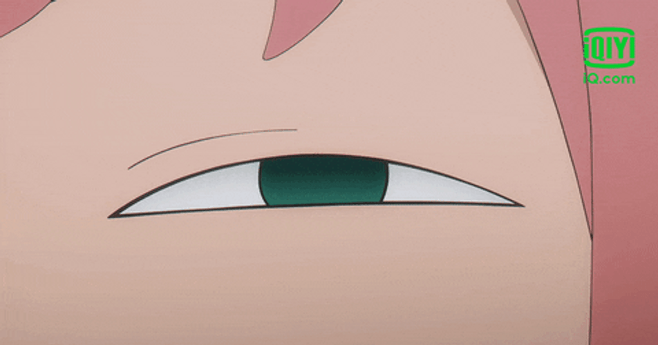 Anya Forger Eye Showing Fire Reflection GIF