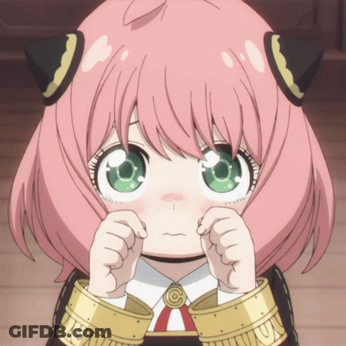 Anya Forger Sad Eyes Spy X Family GIF