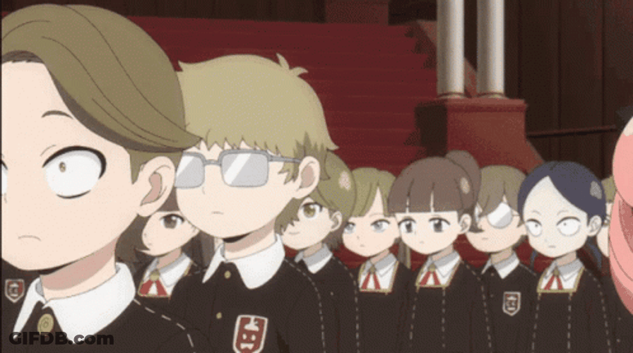 Anya Forger Sinister Facial Expression GIF