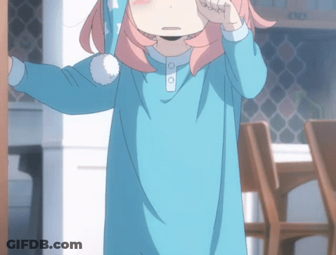 Anya Forger Wiping Eyes Morning Please GIF