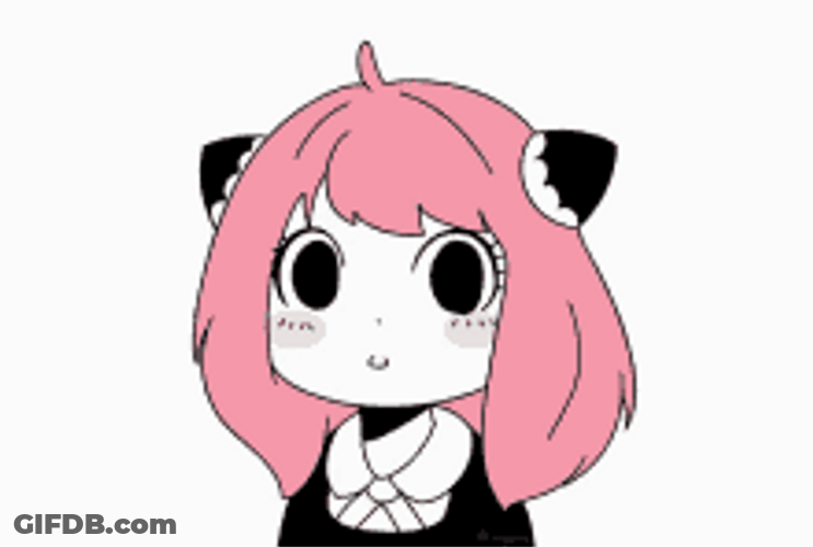 Anya Smug Face  Anime Meme GIF