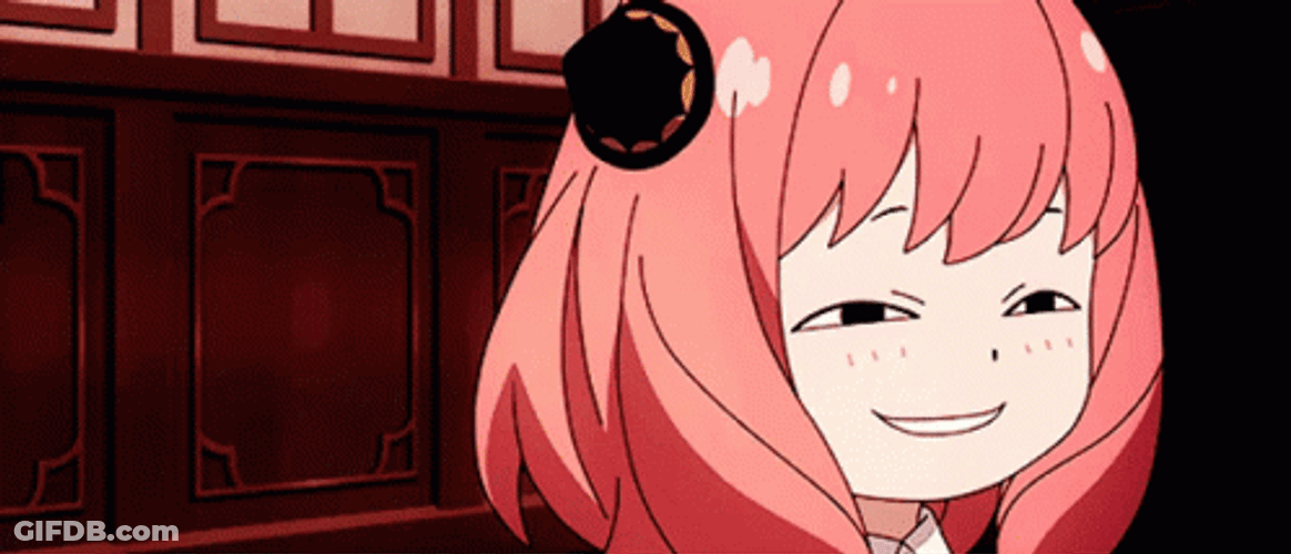 Anya Surprised Response Spy X Family GIF