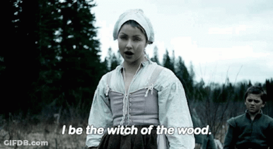 Anya Taylor-Joy Witch GIF